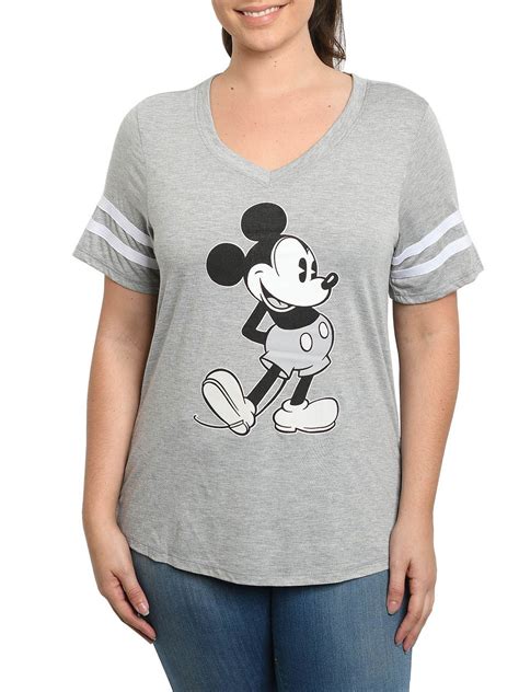 plus size mickey mouse t shirt